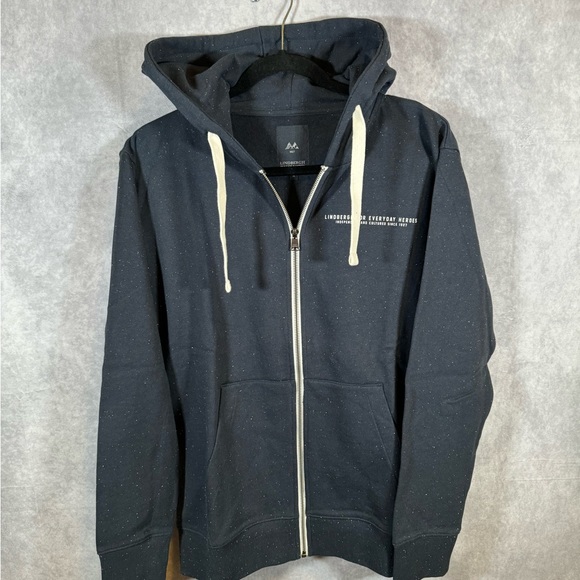 Lindbergh Hoodie Blue, Medium - Picture 2 of 4